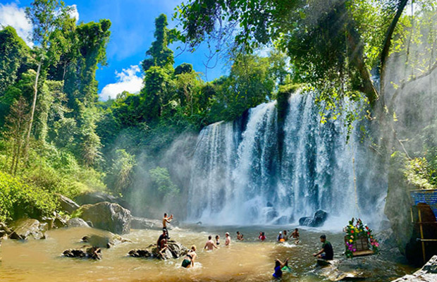 Siem Reap: Kulen Waterfall by Private Tour